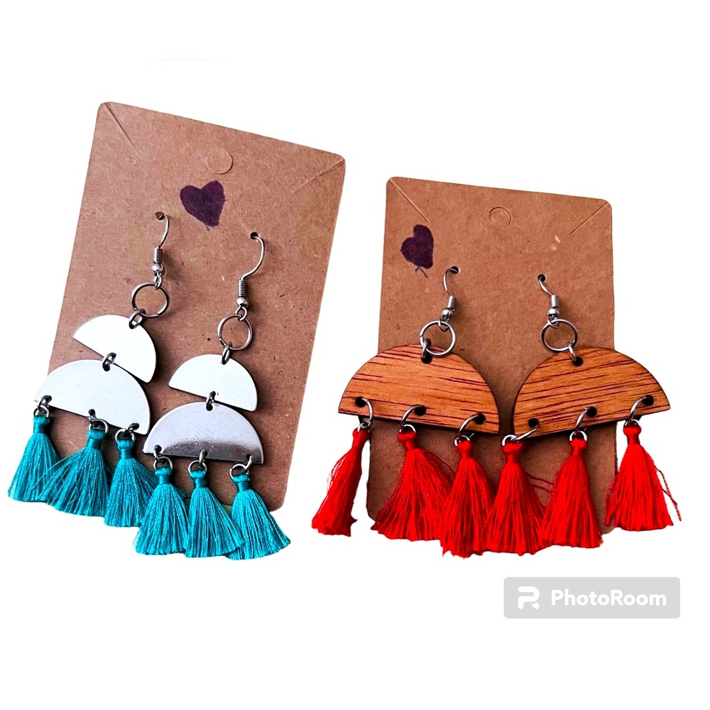 Beautiful 2 pic earrings